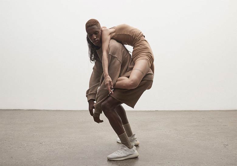 Kanye West Yeezy Lookbook Triple White Yeezy Boost 8