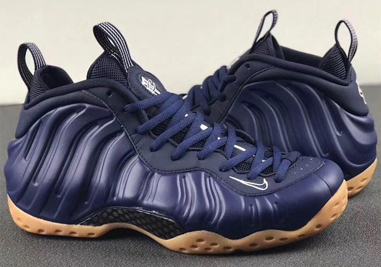 The Nike Air Foamposite One Is Arriving In Navy And Gum