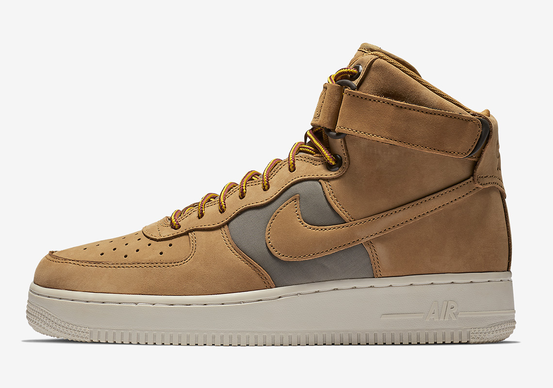 Nike Adds A Small Twist To The Air Force 1 High "Wheat"