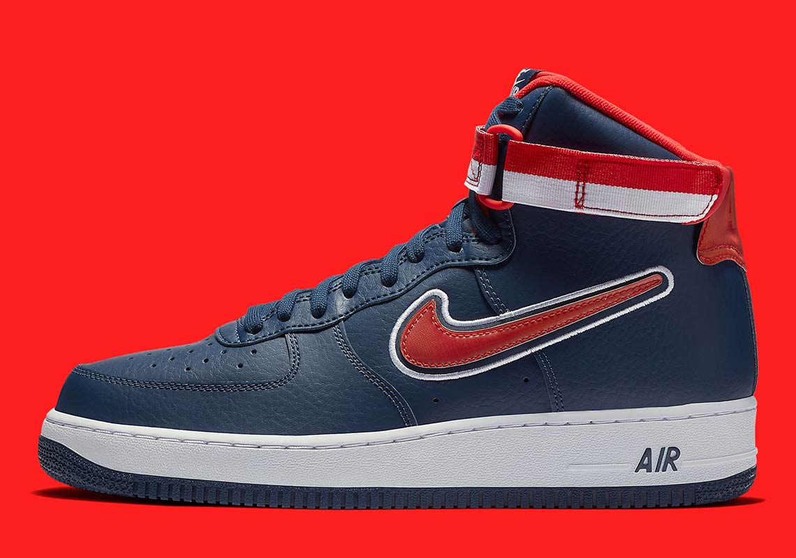 Nike Air Force 1 High Nba Wizards Av3938 400 3