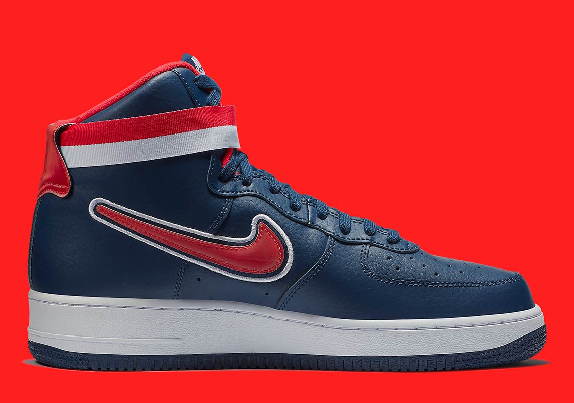 Nike Air Force 1 High Nba Wizards Av3938 400 5