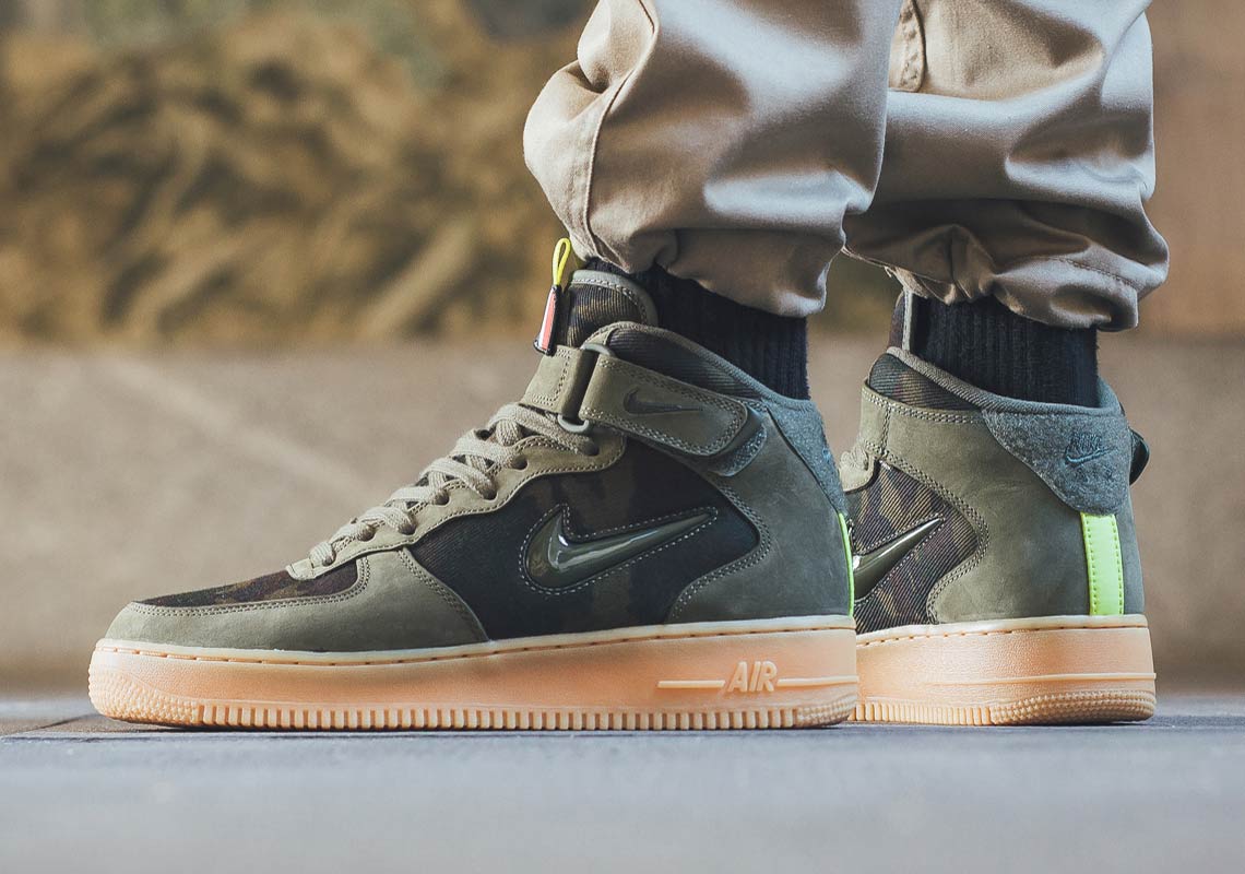 Nike Air Force 1 Mid Country Camo France Av2586 200 3