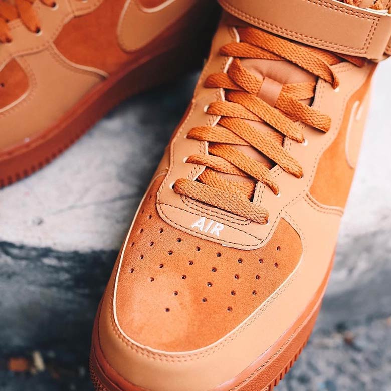 Nike Air Force 1 Mid Orange 315123 207 1