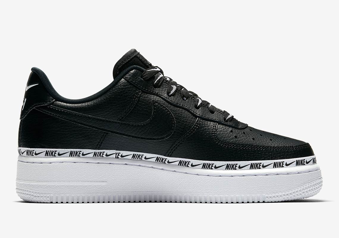 Nike Air Force 1 Womens Black Ah6827 002 2