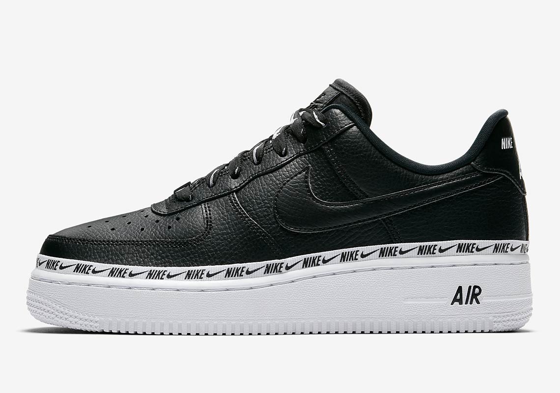 Nike Air Force 1 Womens Black Ah6827 002 3