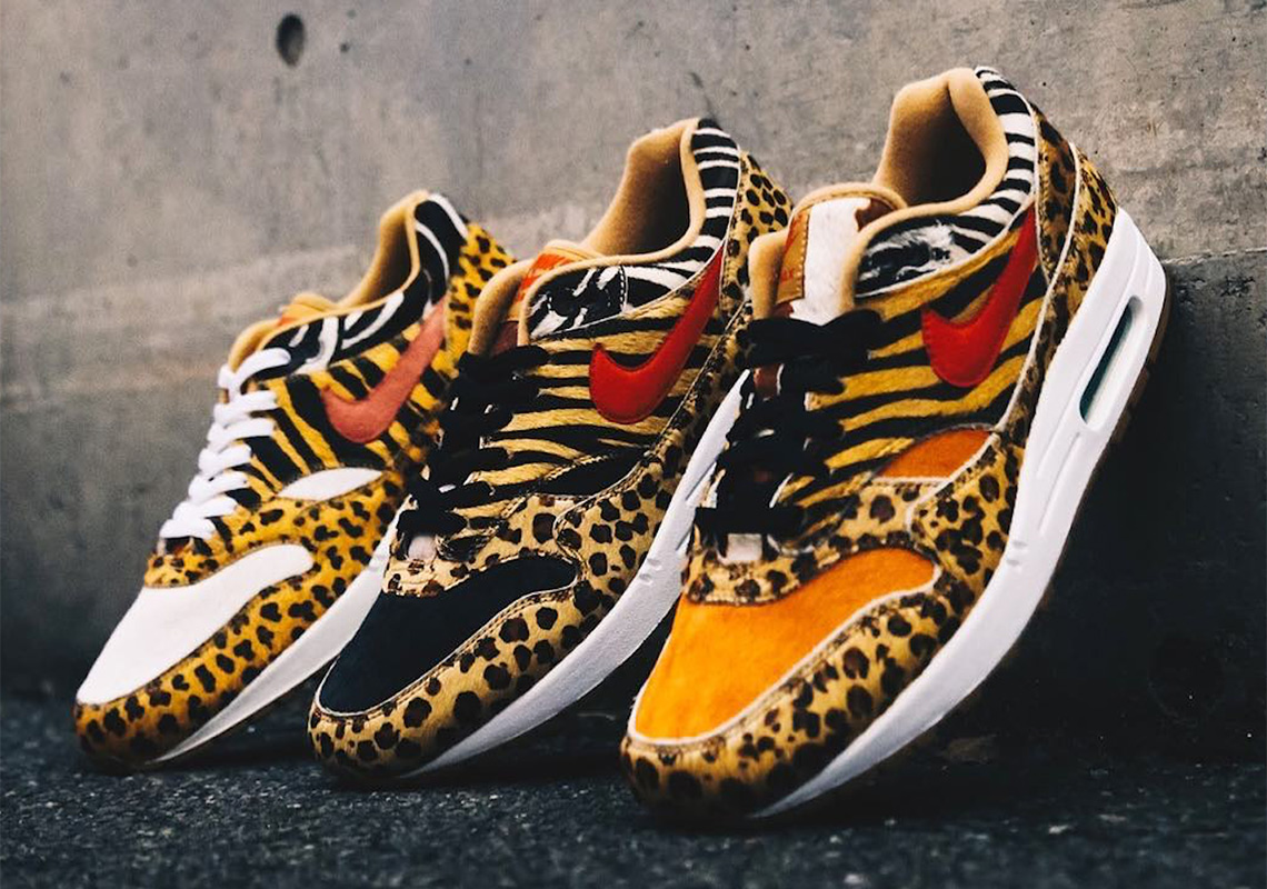 atmos Reveals Their Full Nike Air Max 1 "Animal Pack" Set