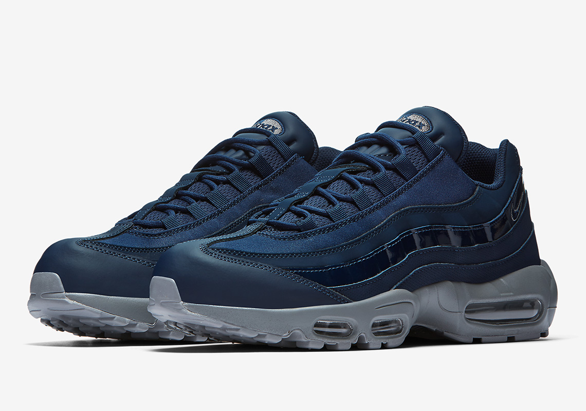 The Nike Air Max 95 Is Available In Obsidian And Cool Grey