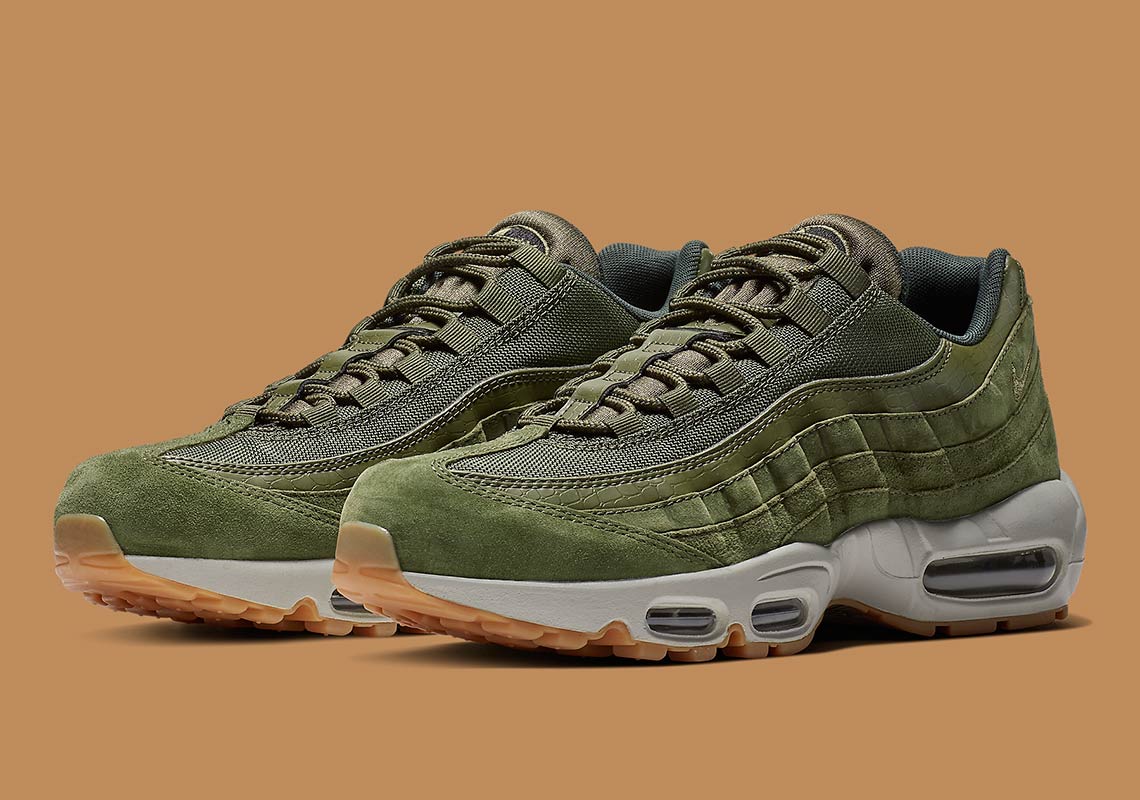 The Air Max 95 Arrives In A Fall-Ready "Olive Canvas"