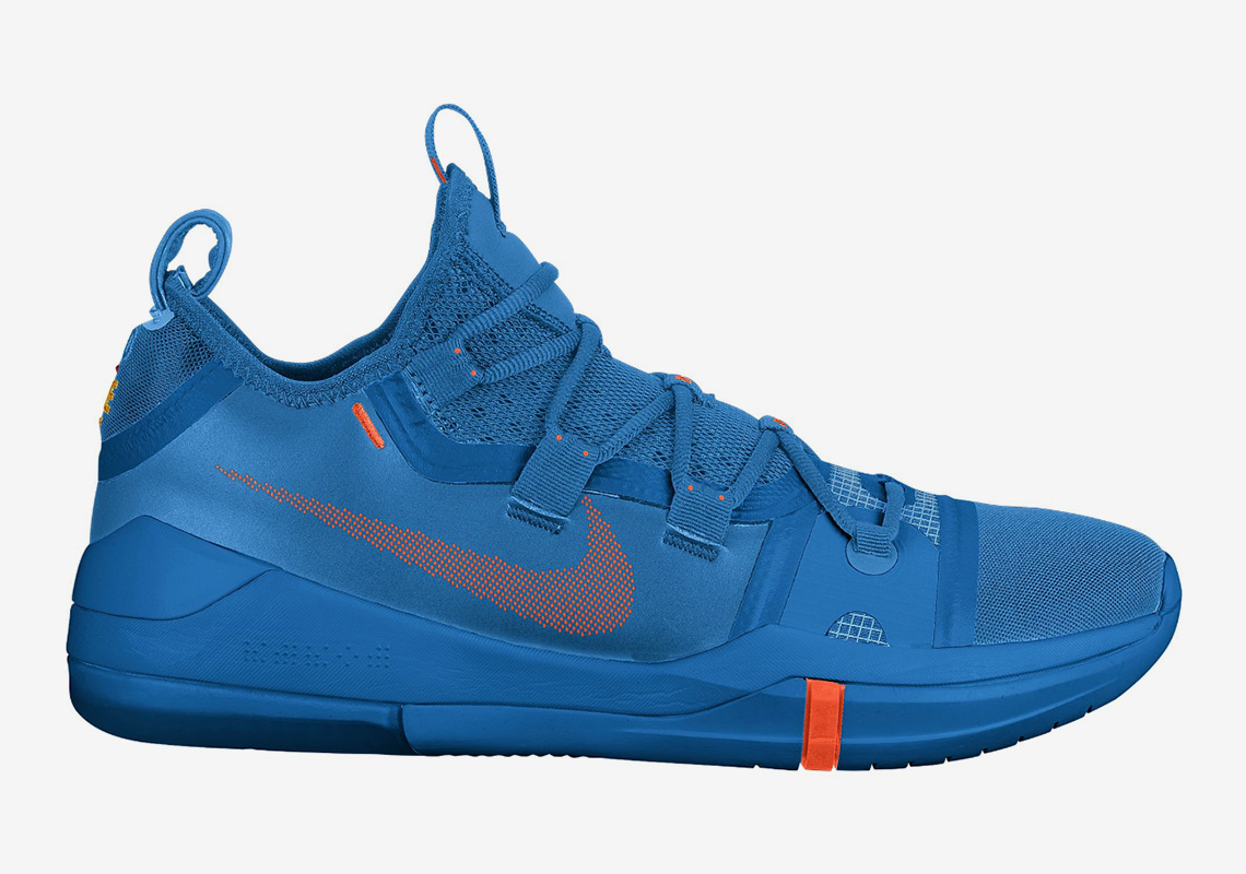 Nike Kobe Ad Av5515 400 Pacific Blue Turf Orange