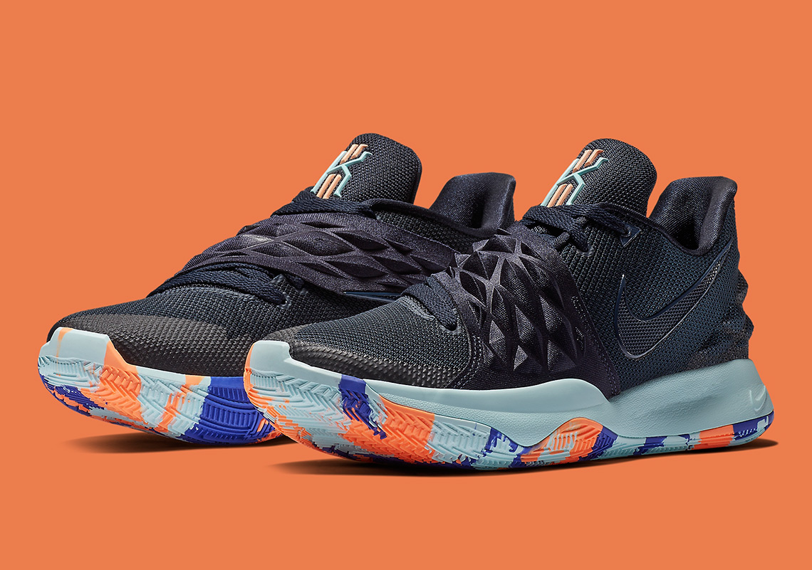 The Nike Kyrie Low Appears In The Knicks' FDNY Colors