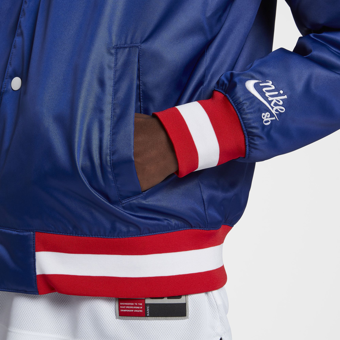 Nike Nba Satin Jacket Sb 2