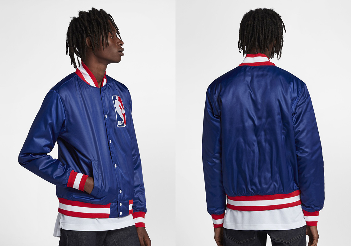 Nike Nba Satin Jacket Sb 3