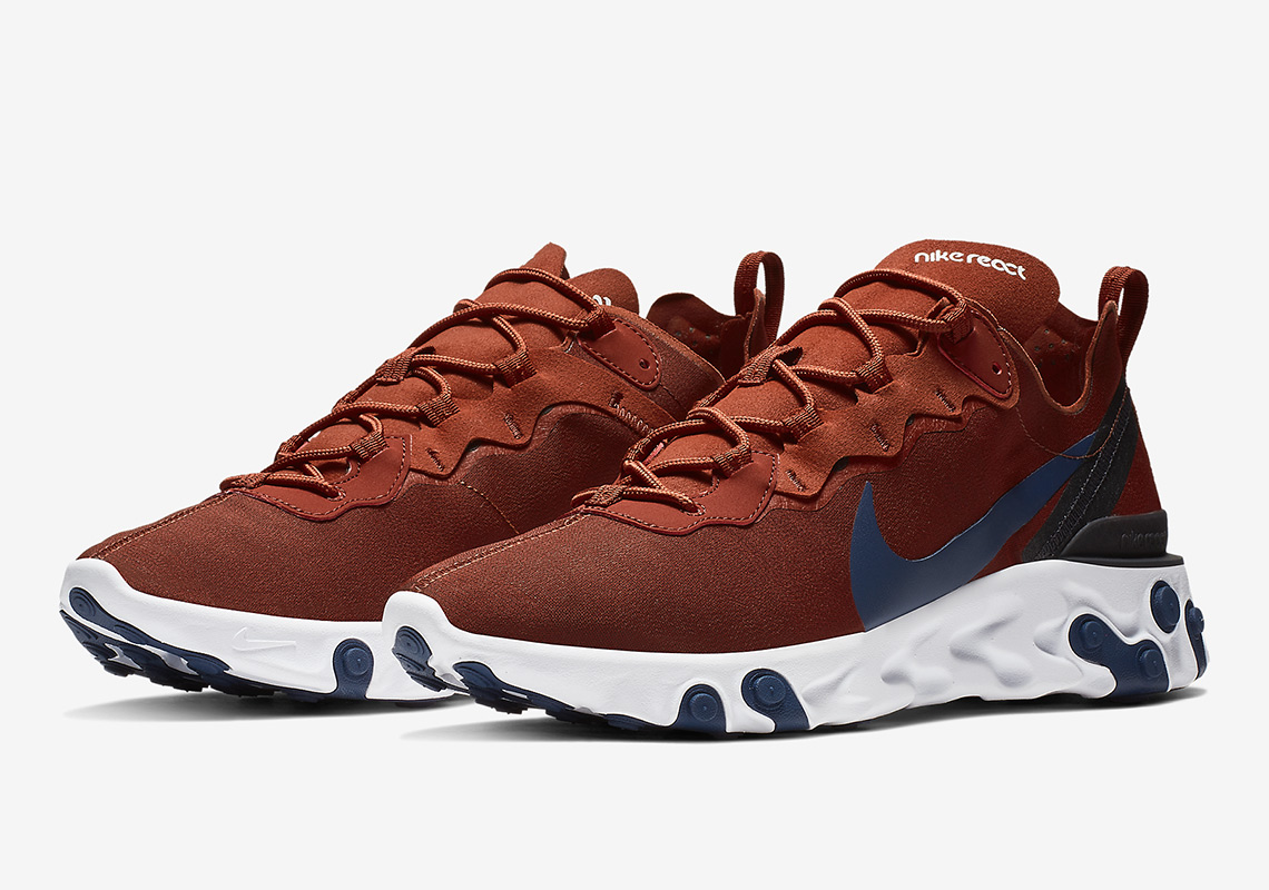 The Nike React Element 55 Is Arriving In "Paul Brown" Tones