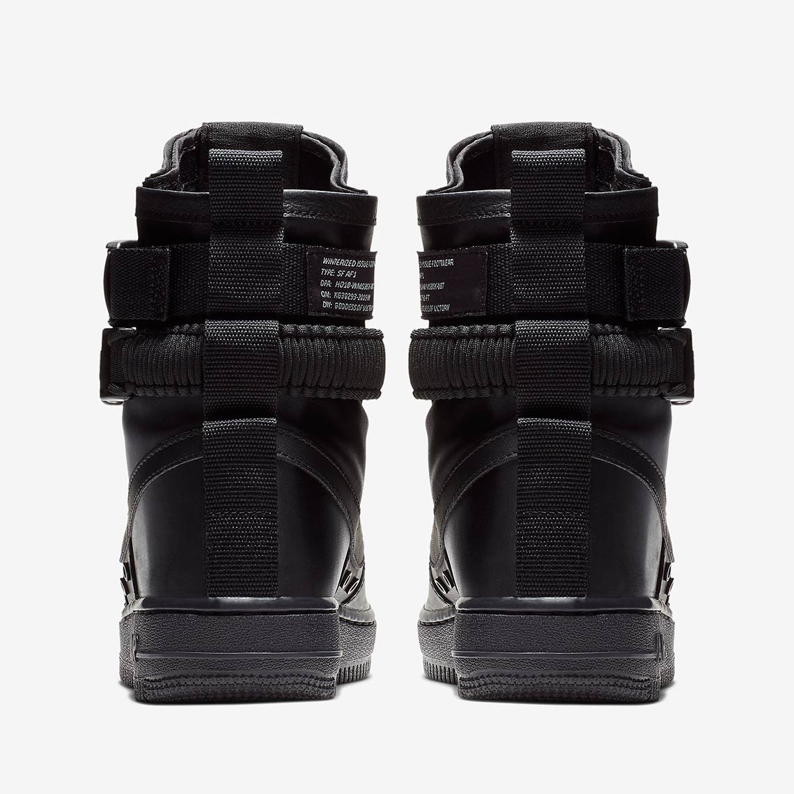 Nike Sf Af1 Triple Black 857872 005 3