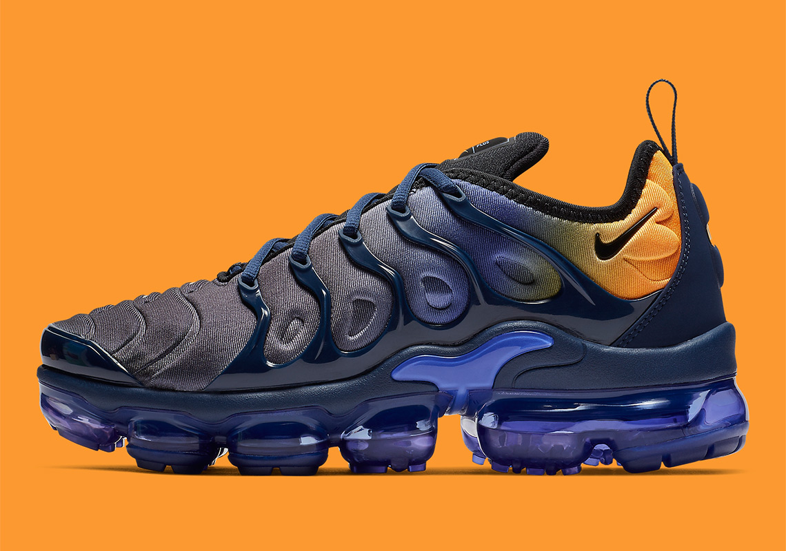 The Nike Vapormax Plus In Blue And Orange Is Arriving Soon