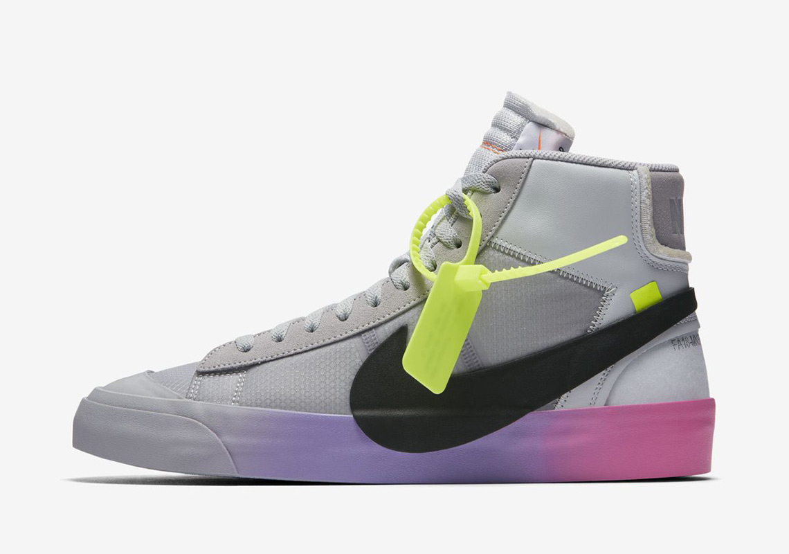 Official Images Of Serena Williams' Off-White Nike Blazers