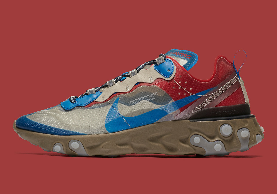 Undercover Nike React Element 87 Bq2718 200 Store List