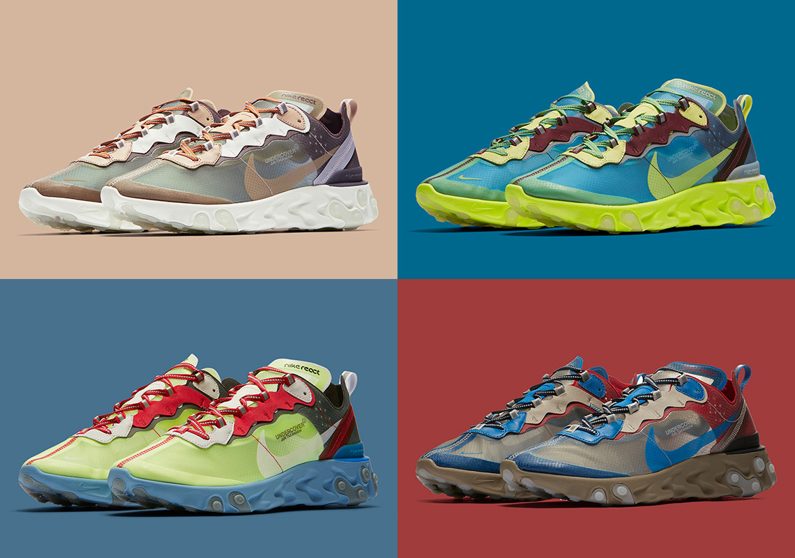 Where to Buy: UNDERCOVER x Nike React Element 87