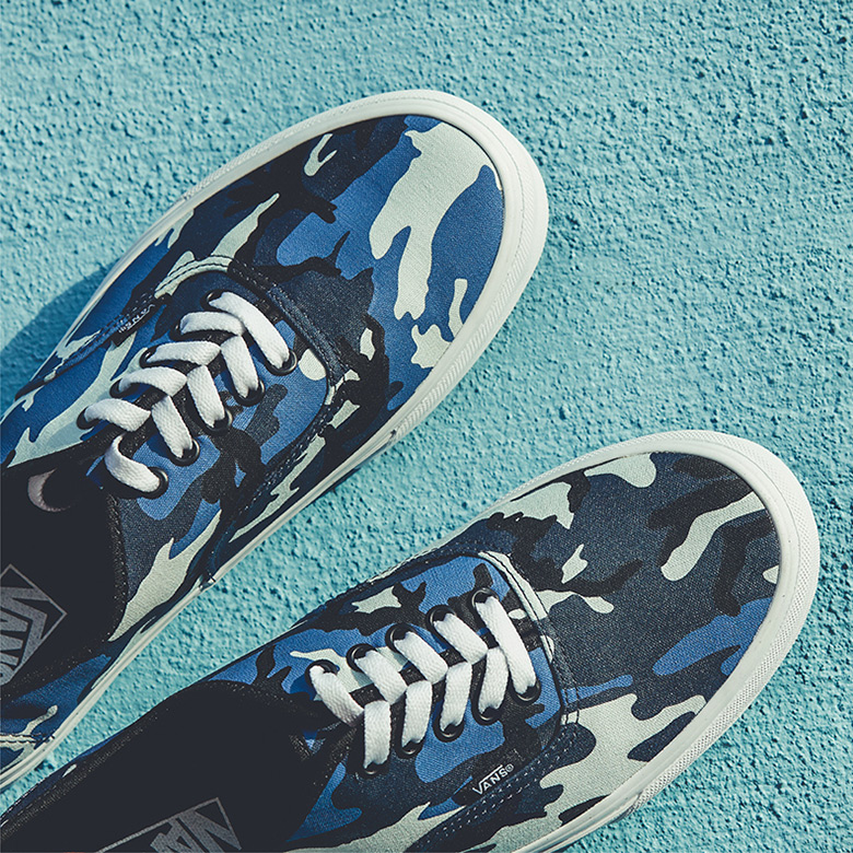 Vans Authentic Colored Camo