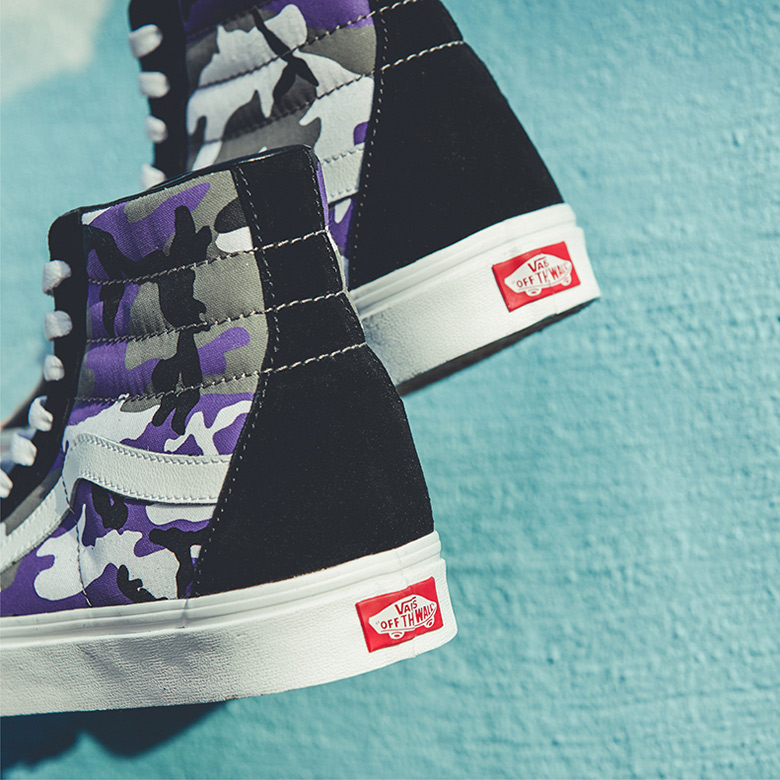 Vans Colored Camo Sk8 Hi