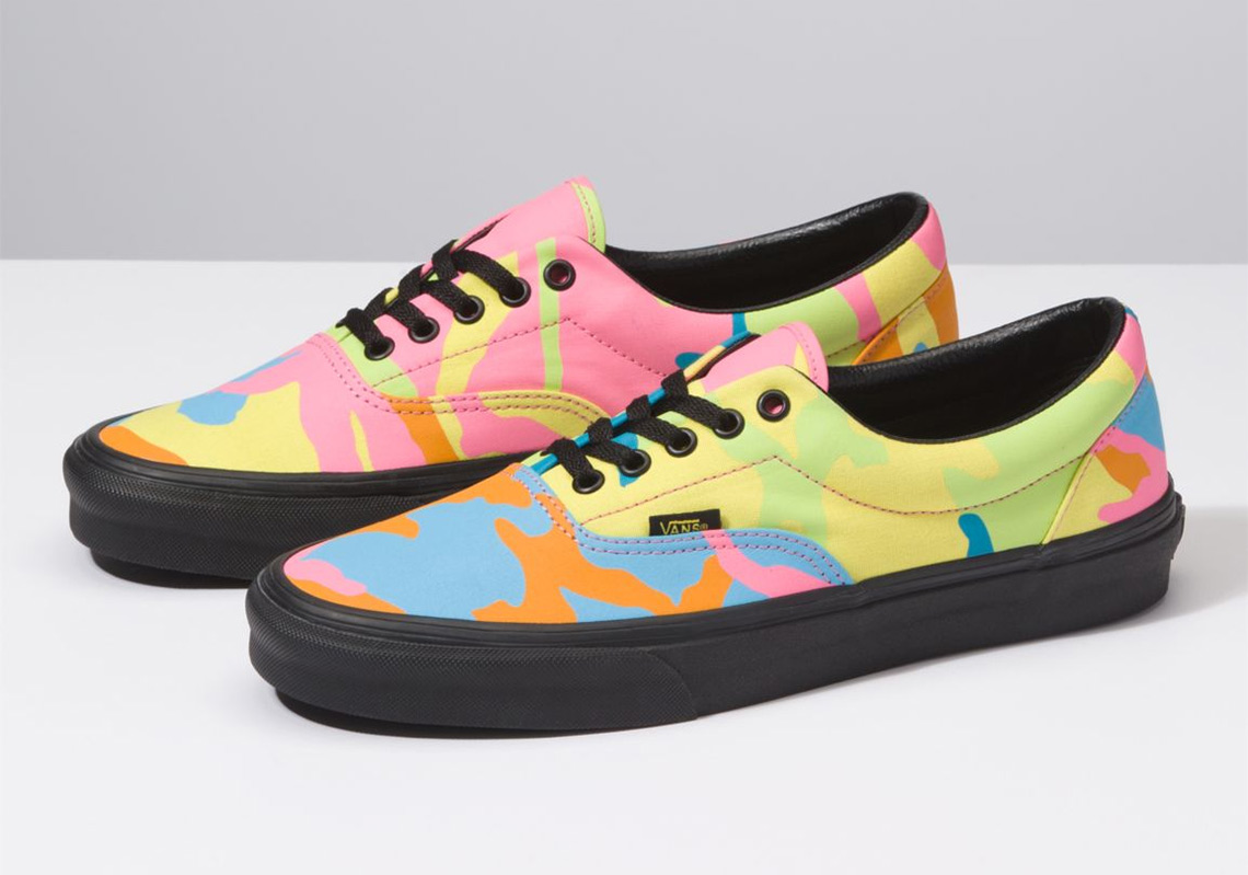 Vans Drops The Era In "Multi-Neon Camo"