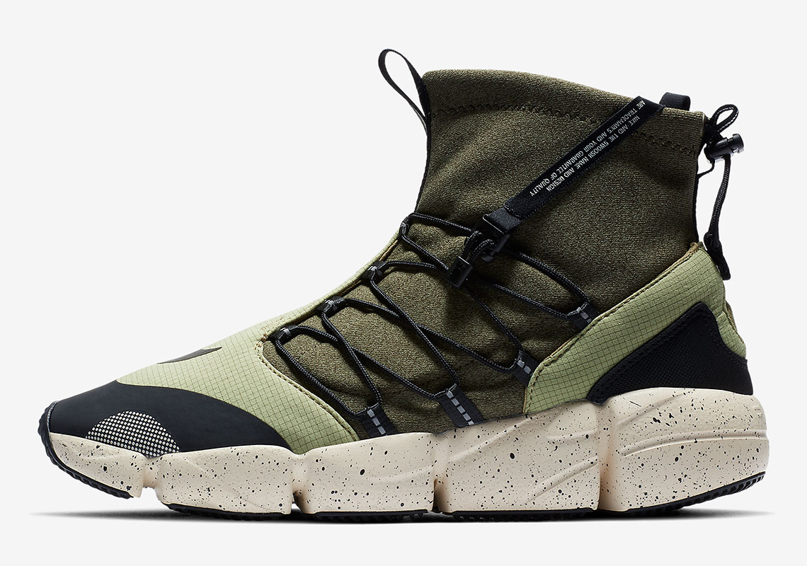 The Nike Footscape Utility DM Arrives In Olive And Black