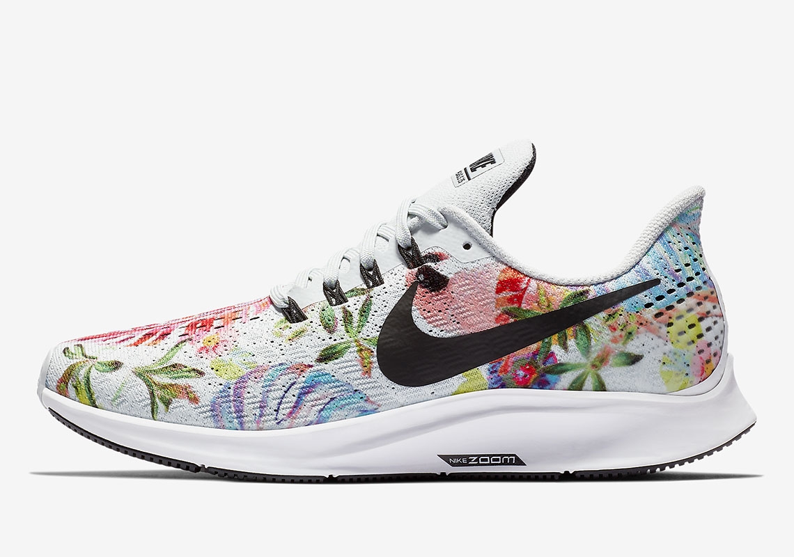 The Nike Zoom Pegasus 35 Just Released In "Floral"