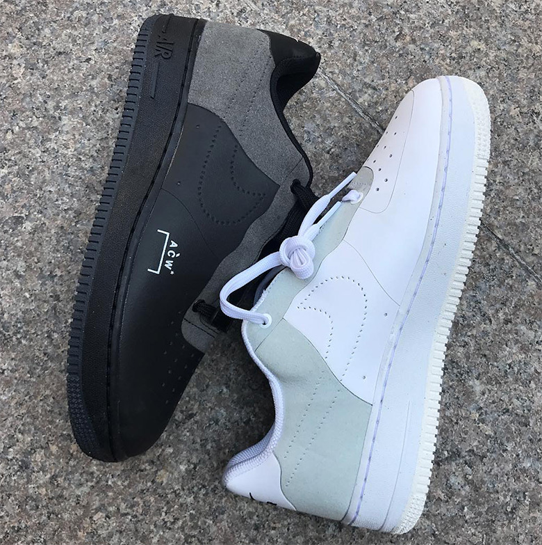 A Cold Wall Nike Air Force 1 Low Black 2