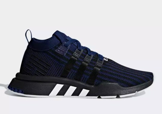 The adidas EQT Support Mid ADV Is Releasing Soon In Black And Navy