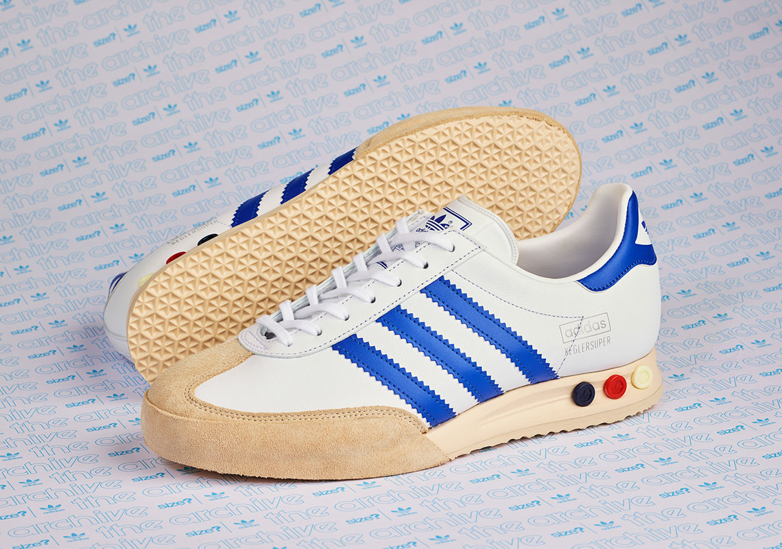 Adidas Kegler Super White Blue 2