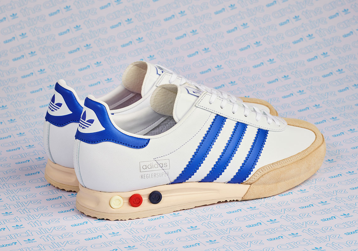 Adidas Kegler Super White Blue 3