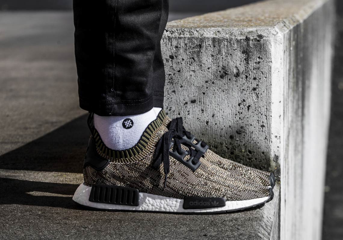 Adidas Nmd R1 Glitch Camo Brown Ba8597 3