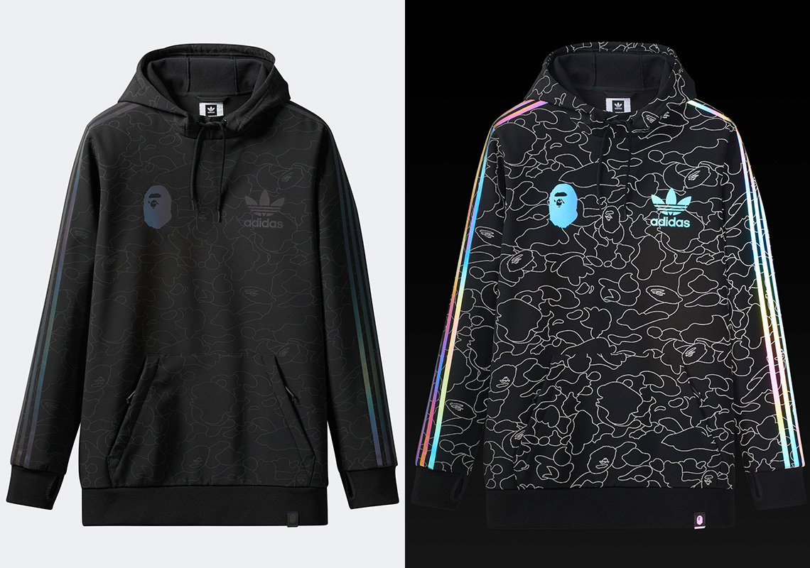 Adidas Snowboarding Bape Hoodie Du0206