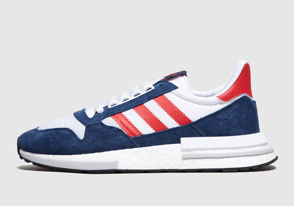 Adidas Zx 500 Rm Navy White Red 1