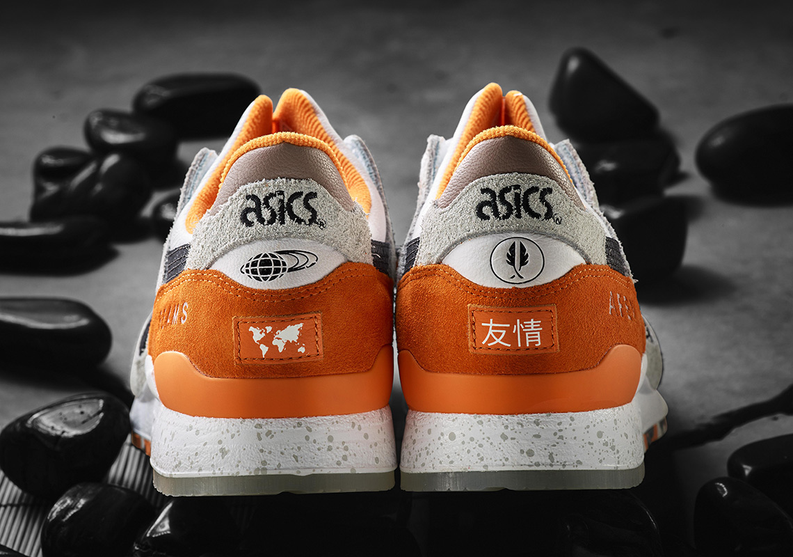 Afew Beams Asics Gel Lyte 3 Orange Koi Release Info 2