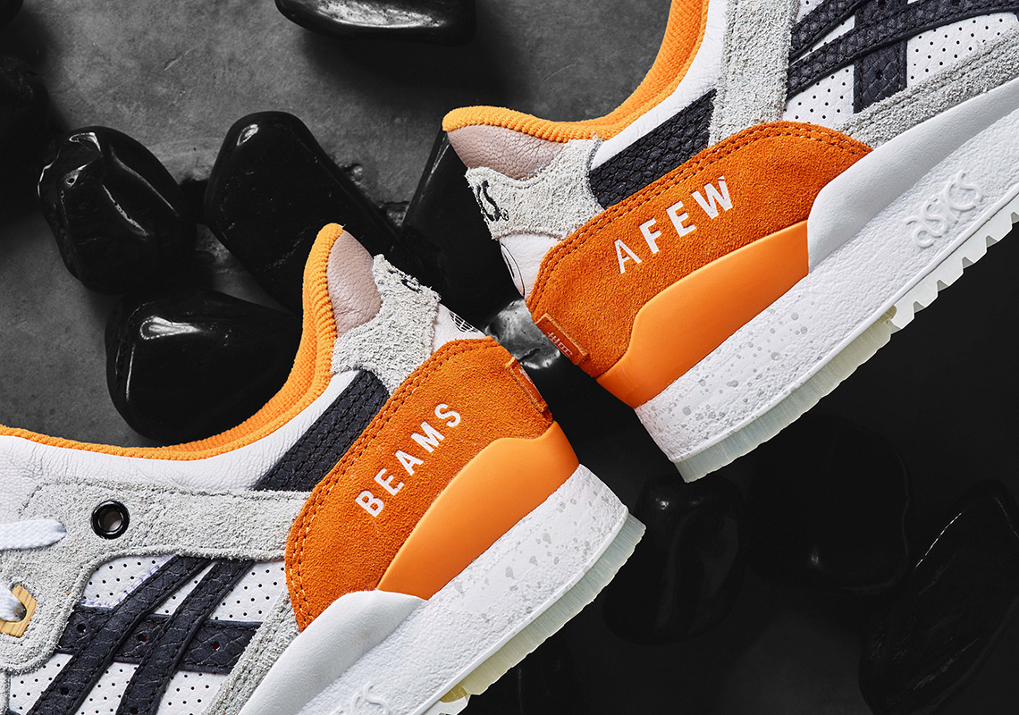 Afew Beams Asics Gel Lyte 3 Orange Koi Release Info 7