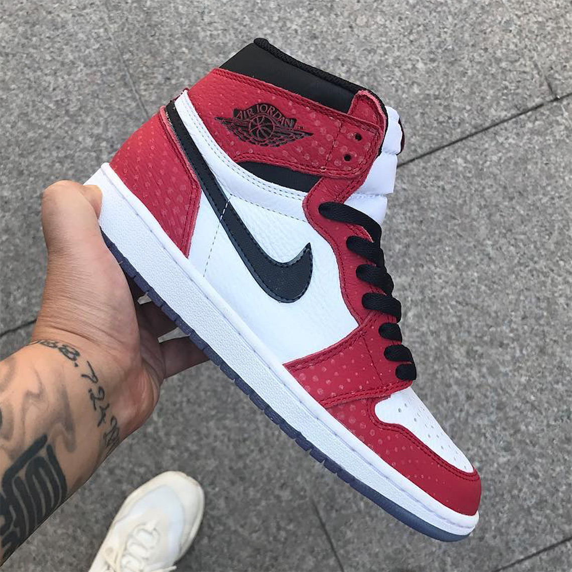 Air Jordan 1 Chicago Clear Soles 42