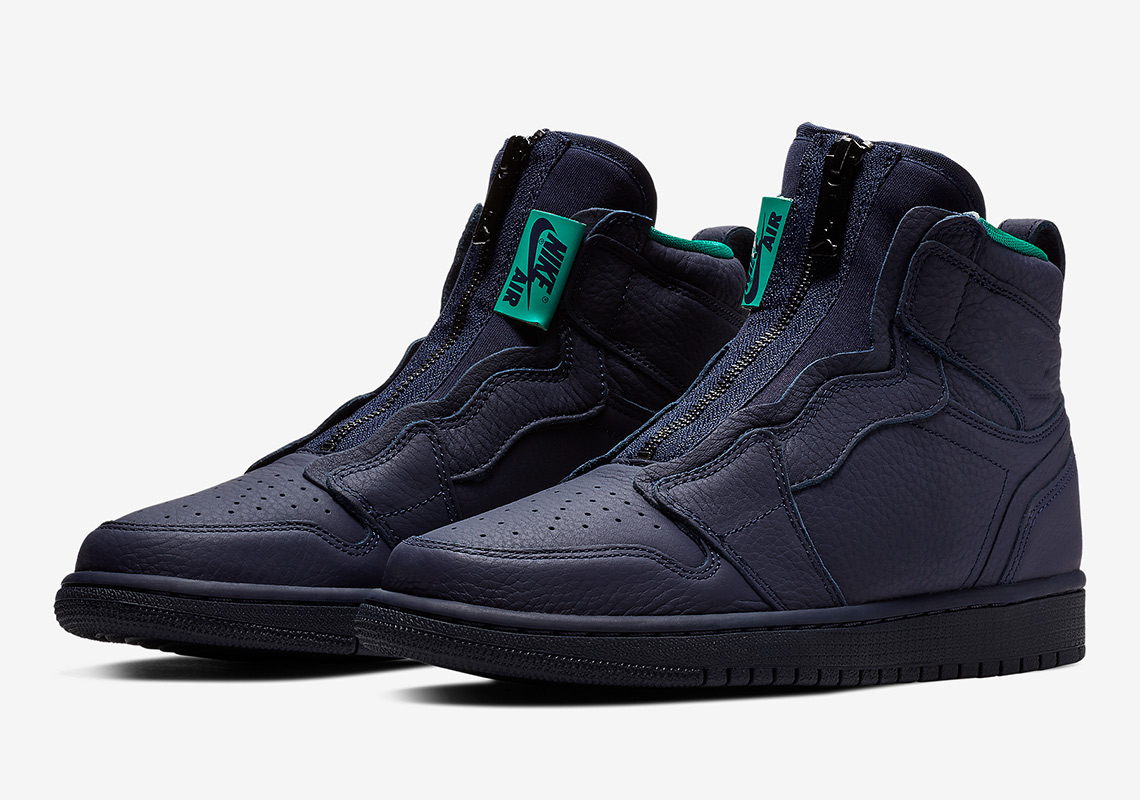 The Air Jordan 1 Retro High Zip Arrives In Hornets Colors