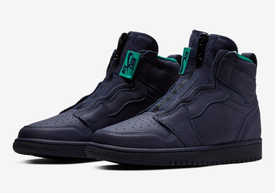 The Air Jordan 1 Retro High Zip Arrives In Hornets Colors