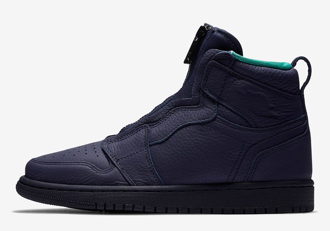 Air Jordan 1 High Zip Hornets Aq3742 403 2