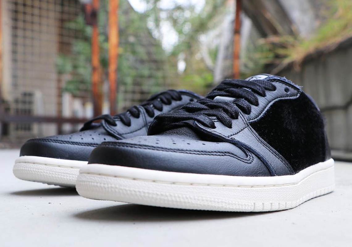 Air Jordan 1 Low Swooshless Black White Ao1935 001 2