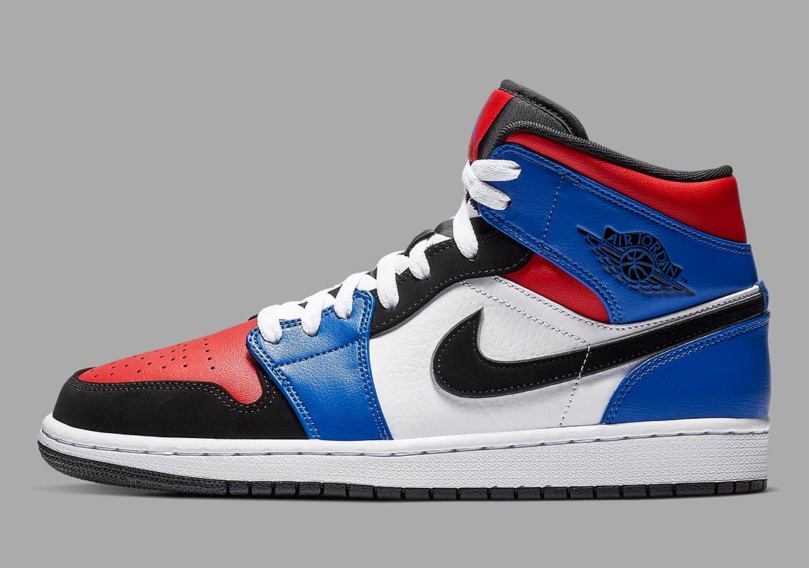 Air Jordan 1 Mid Top 3 554724 124 3