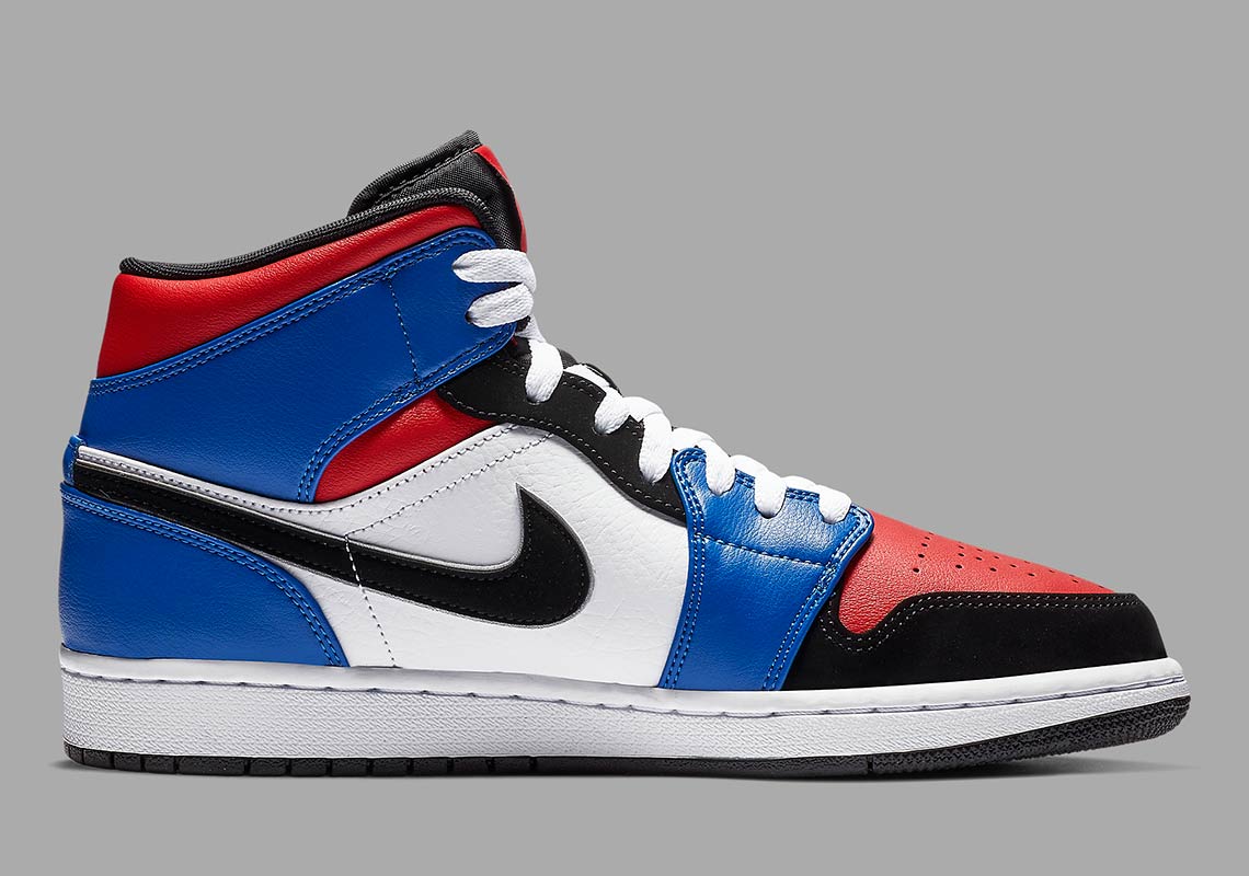 Air Jordan 1 Mid Top 3 554724 124 4