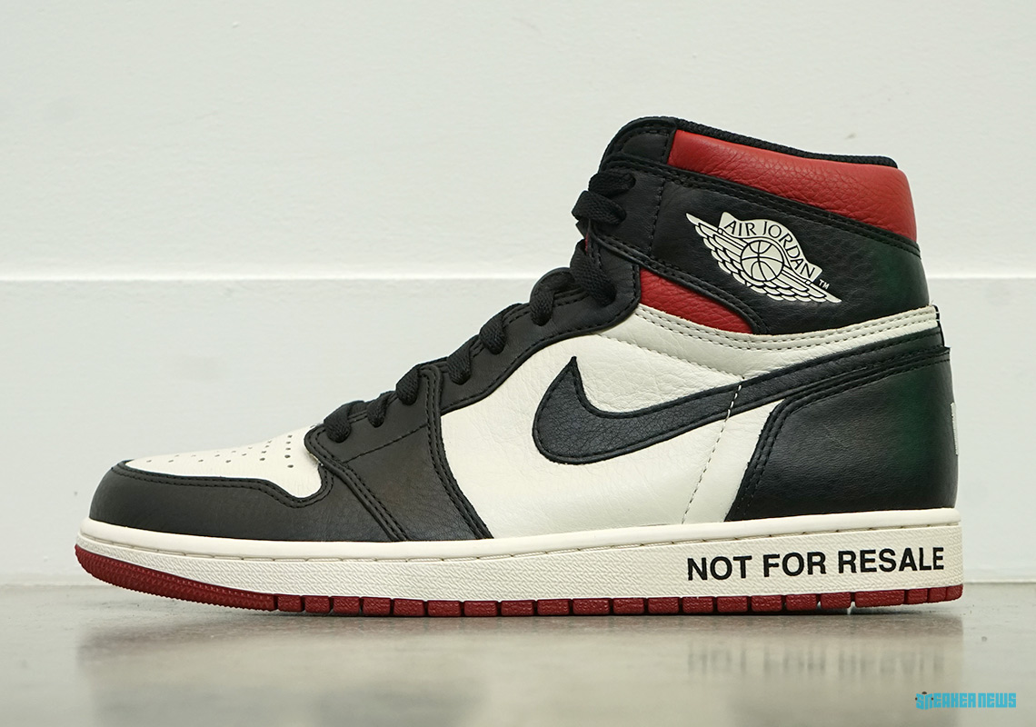 Air Jordan 1 Not For Resale Red 4