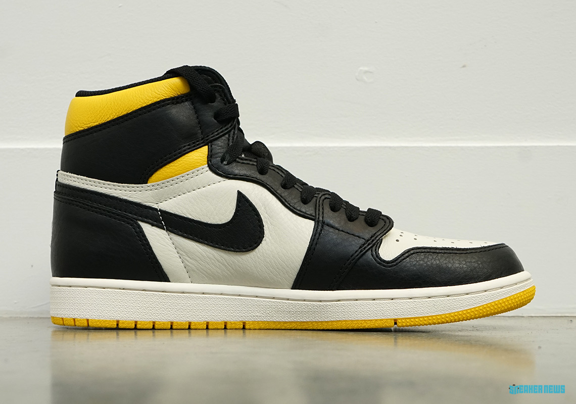 Air Jordan 1 Not For Resale Yellow 3