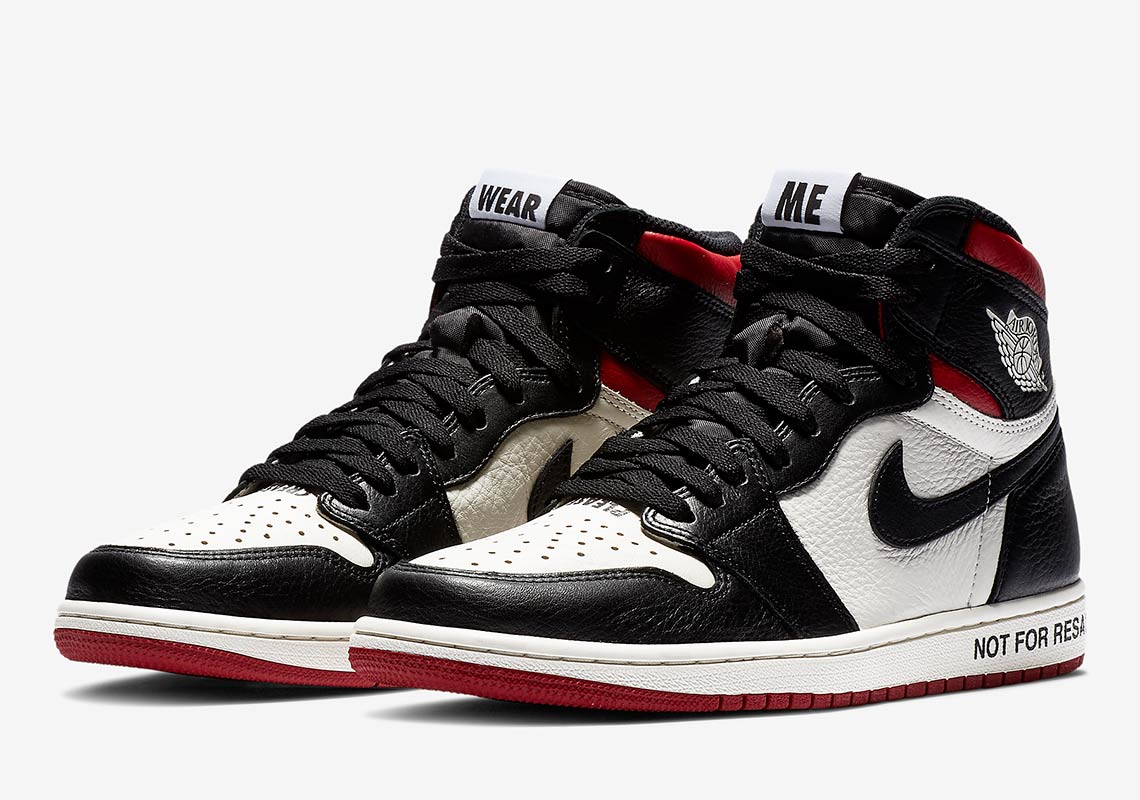 Air Jordan 1 Og High Not For Resale Red 861428 106