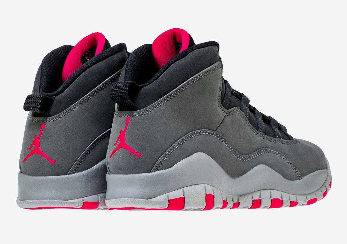 Air Jordan 10 "Smoke Grey" Releases This Month In Grade School Sizes