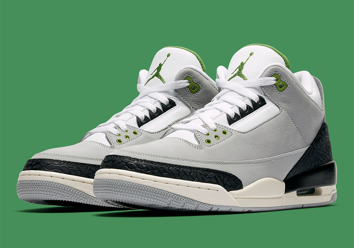 Air Jordan 3 "Chlorophyll" Is Inspired By The Nike Air Trainer 1