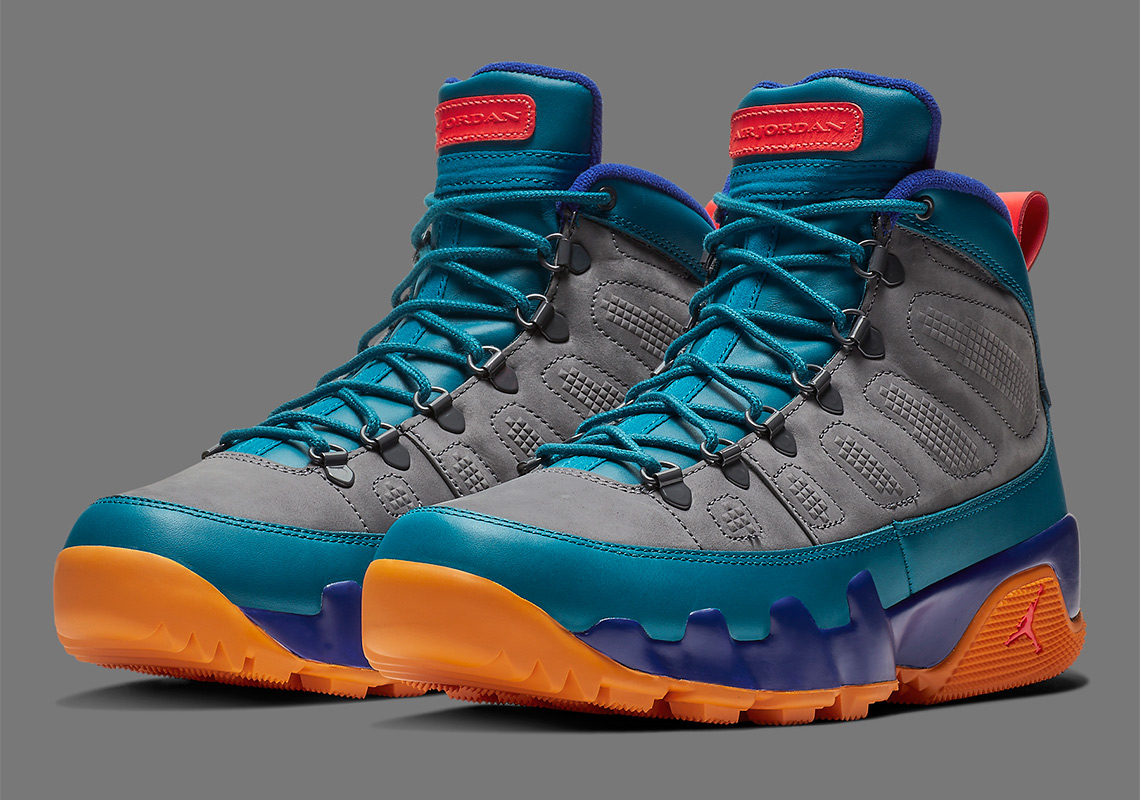 Air Jordan 9 NRG Boot Brings In Energetic Theme To Winter Shoes