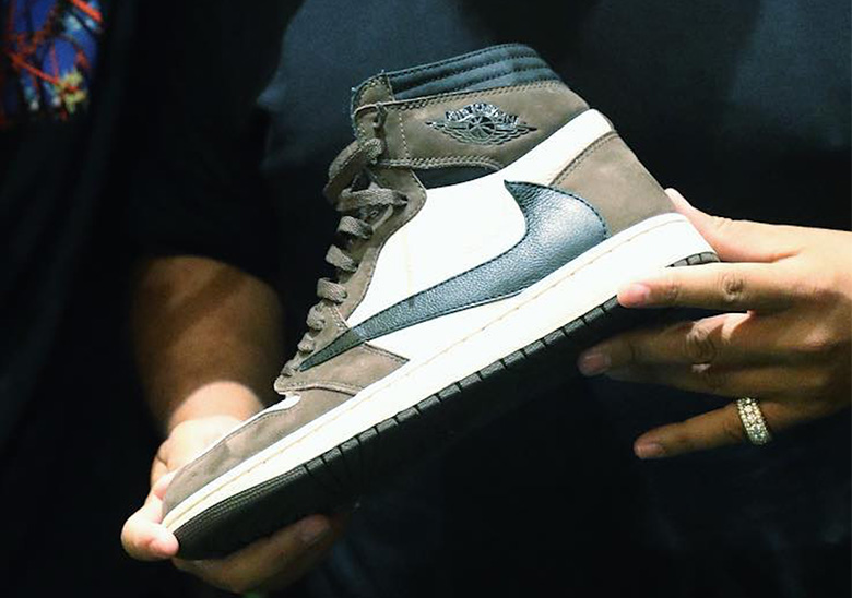 Travis Scott Reveals Air Jordan 1 Collaboration With Backwards Swoosh